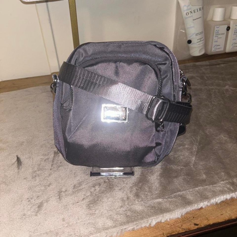 Gray crossbody/belt bag NWT‎
